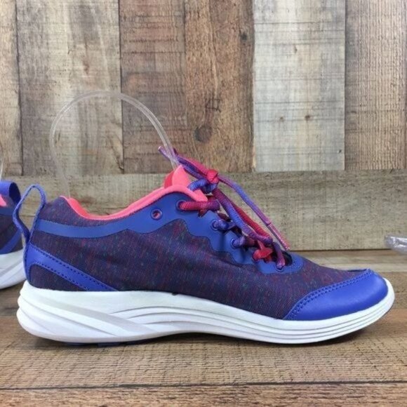3/$20 Vionic Blue Agile Fyn Athletic Shoes Orthotic Womens 5 Lace Up Sneakers‎ - Picture 5 of 13